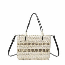 Load image into Gallery viewer, Hand-woven Square Woman's Shoulder Bag