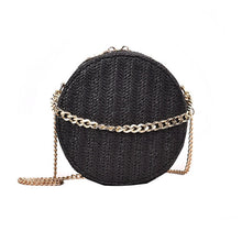 Load image into Gallery viewer, Hand-woven Round Woman's Bag